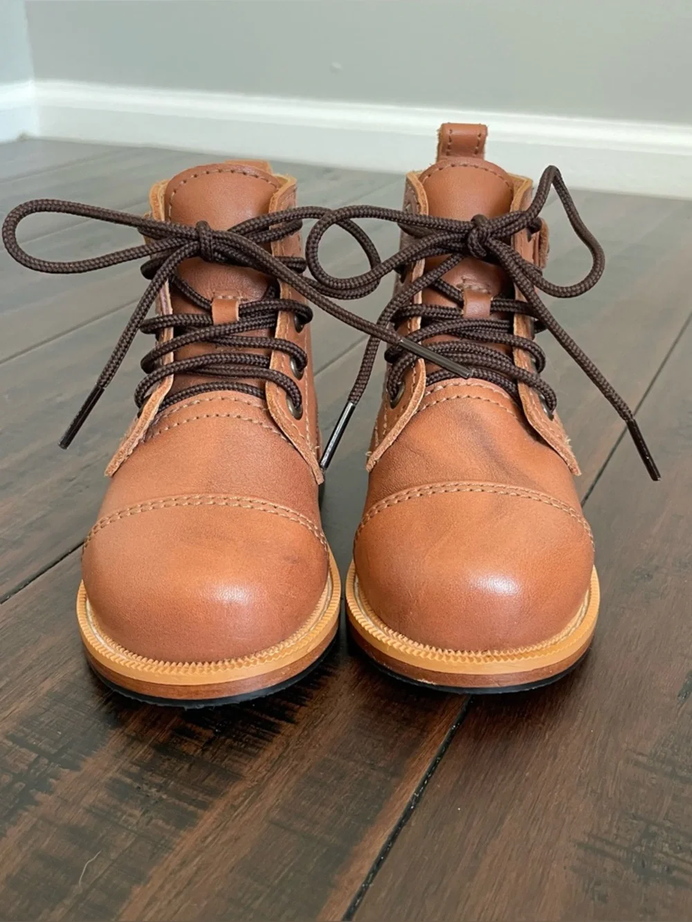 Mikoleon Heirloom Classic Brown Boots EU Size 20 | Toddler 4.5-5